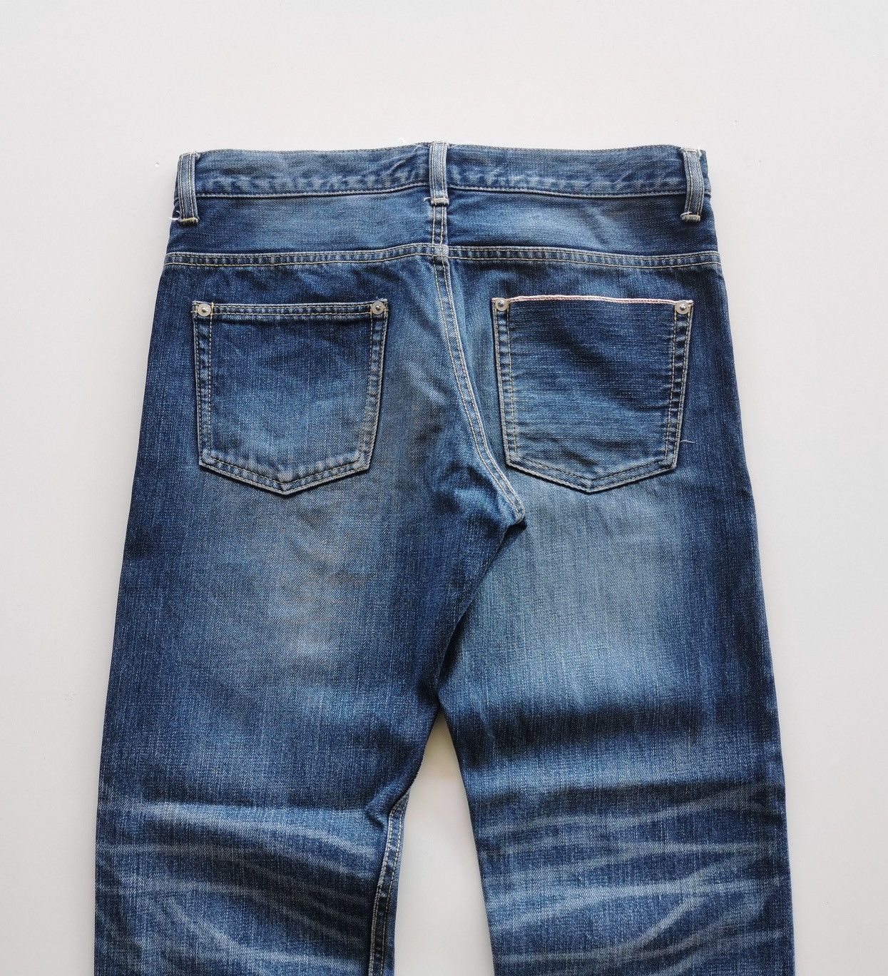 Sugar Cane Iena Slobe Selvedge Jeans Size 29 x 35.5 Size US 29 - 5 Thumbnail