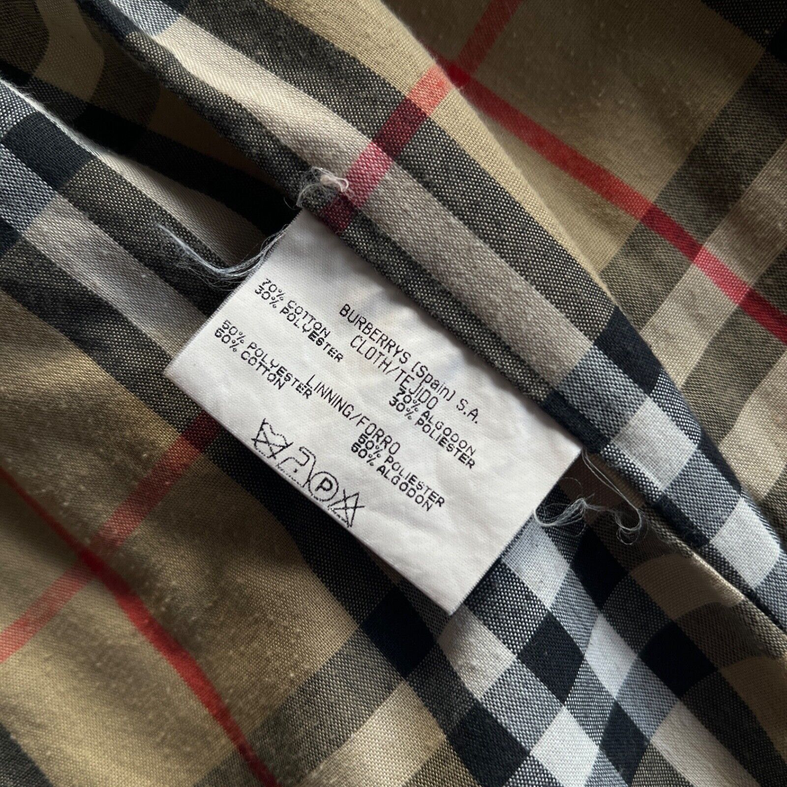 Burberry Burberrys Vintage Youth Quilted Nova Check Jacket 8626AC Size L / US 10 / IT 46 - 9 Thumbnail