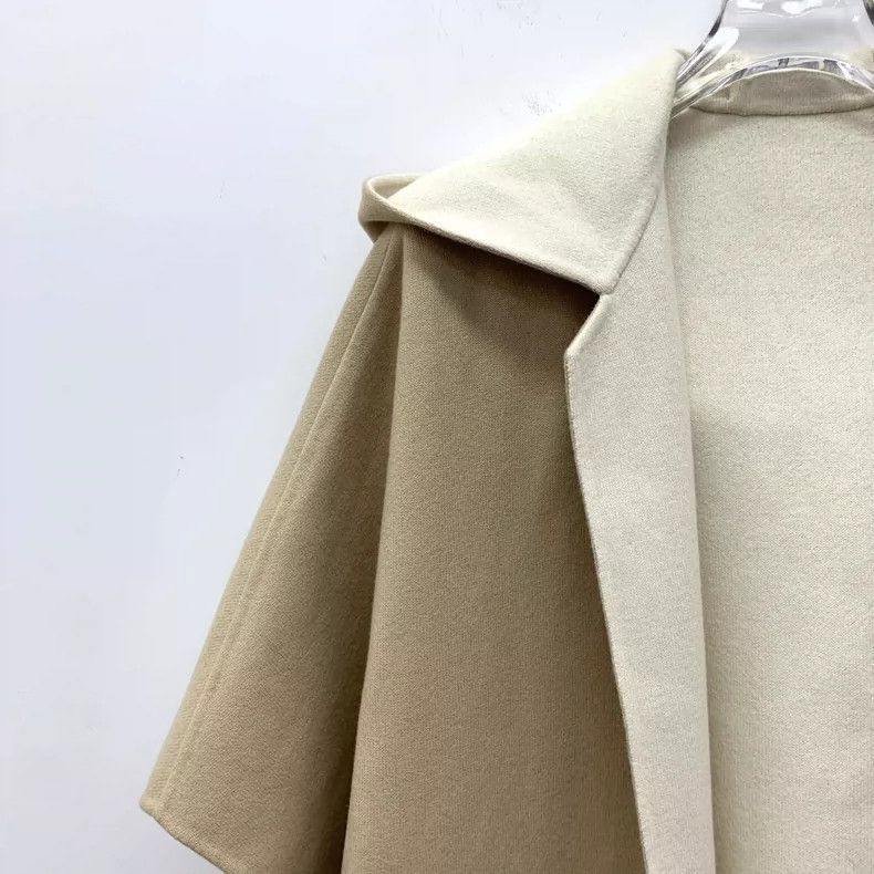 Loro Piana Loro Piana Brown cashmere hooded double-sided cloak coat 25 Size S / US 4 / IT 40 - 9 Thumbnail