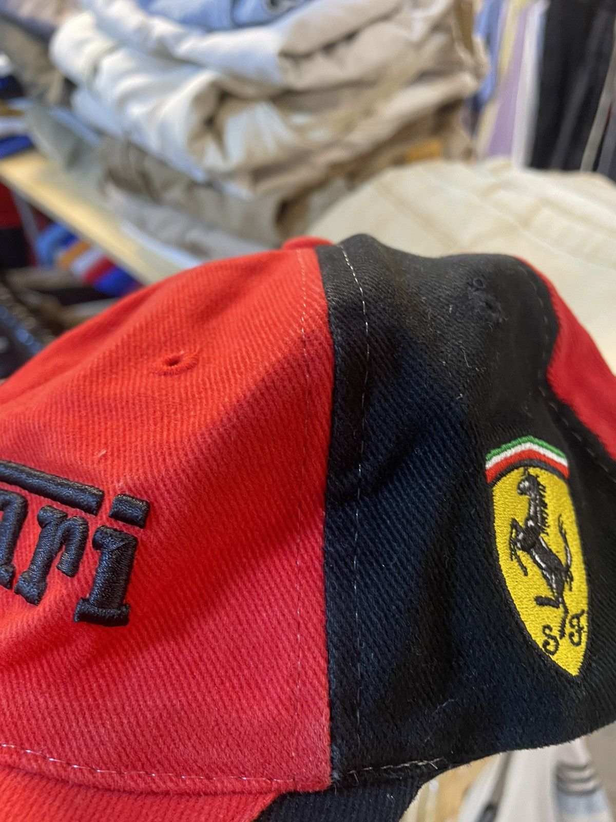 Ferrari Y2K Ferrari Racing Cap Size ONE SIZE - 11 Thumbnail