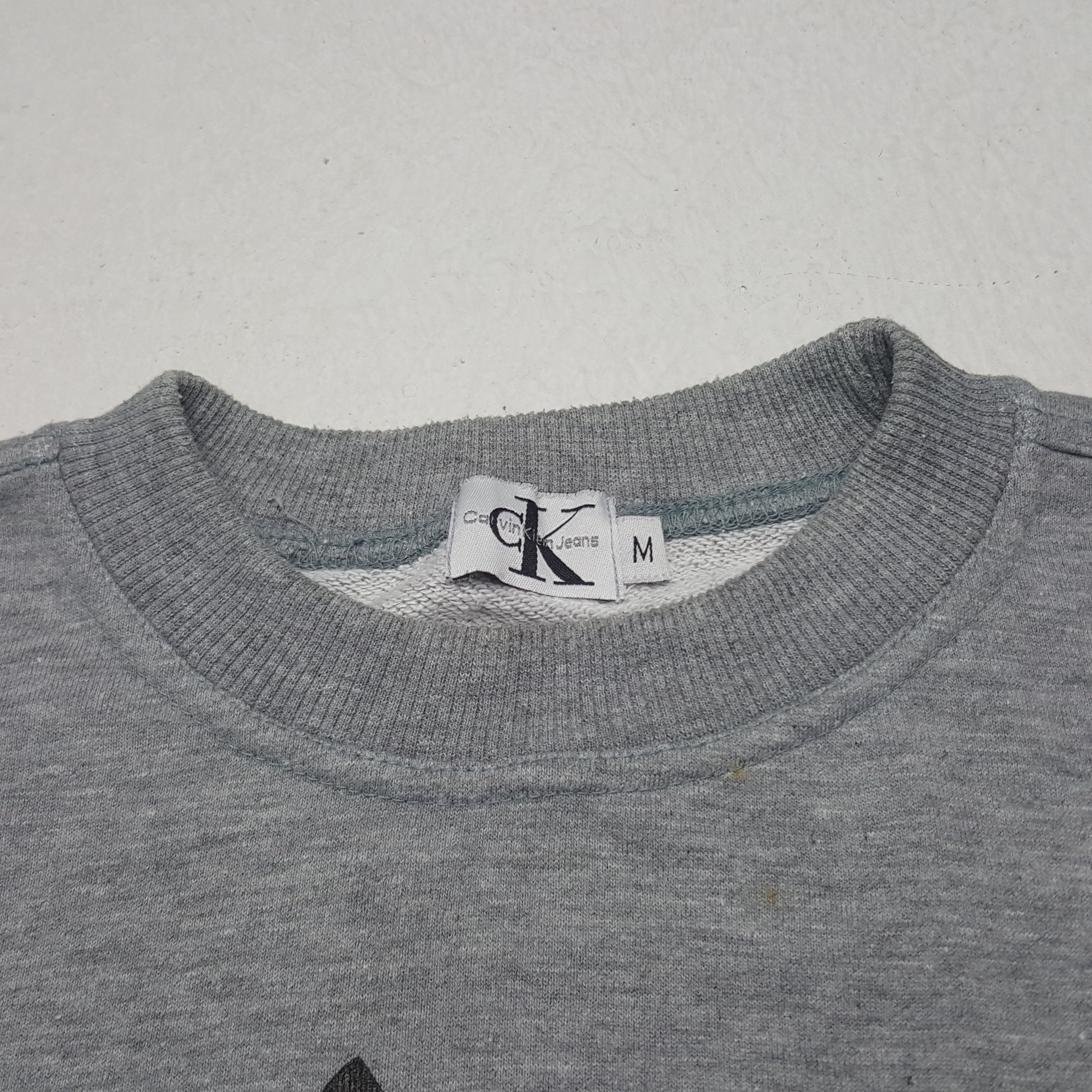 Calvin Klein × Calvin Klein 205W39NYC × Vintage Vintage Calvin Klein Jeans Luxury Brand Sweatshirt Size US M / EU 48-50 / 2 - 5 Thumbnail