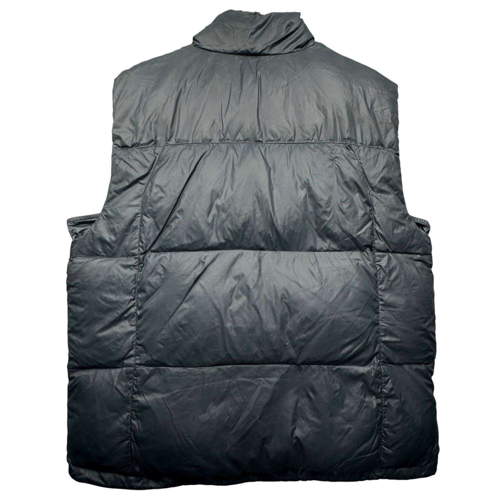 Gap VINTAGE Gap Puffer Vest Jacket Gray XL Down Button Mens 90s Casual Travel Modern Ripstop Size US XL / EU 56 / 4 - 5 Thumbnail