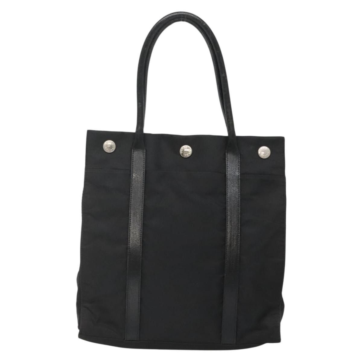 Prada PRADA Tote Bag Nylon Black Silver Size ONE SIZE - 2 Thumbnail