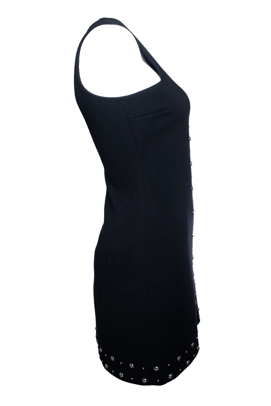 Saint Laurent Paris Saint Laurent, studded sleeveless mini dress Size S / US 4 / IT 40 - 4 Thumbnail