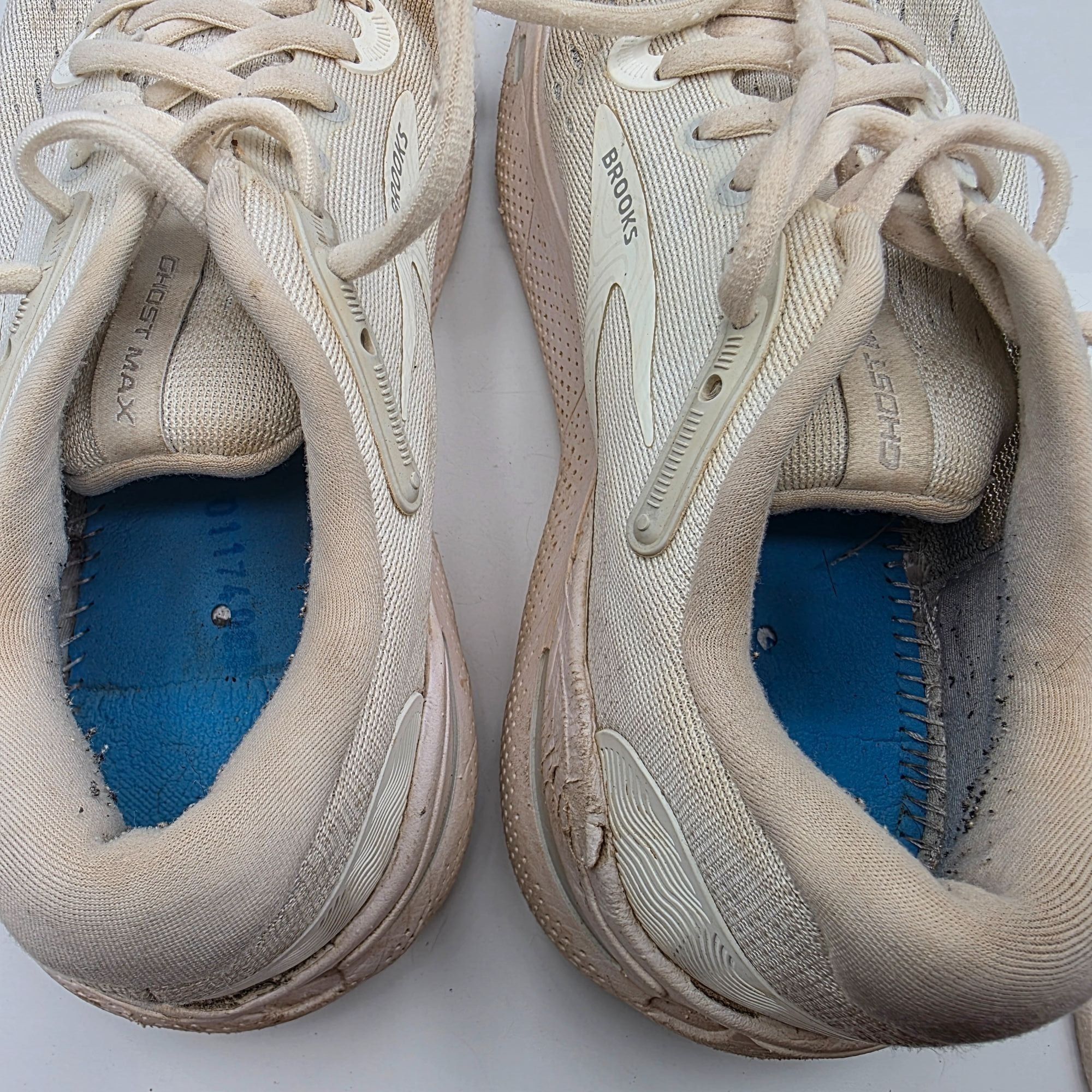 Brooks Brooks Ghost Max Womens Size 7.5 Wide White Athletic Shoes R Size US 7.5 / IT 37.5 - 7 Thumbnail