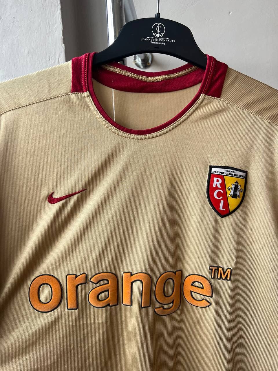 Nike 2003/04 RC LENS HOME SOCCER JERSEY FOOTBALL SHIRT NIKE SZ M Size US M / EU 48-50 / 2 - 3 Thumbnail