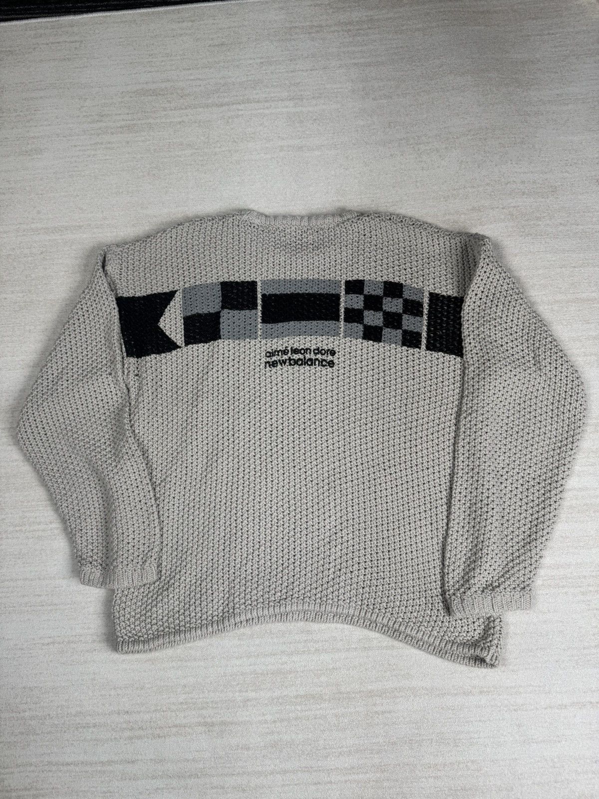 Aime Leon Dore × New Balance Ald x NB knit sweater S Size US S / EU 44-46 / 1 - 1 Thumbnail