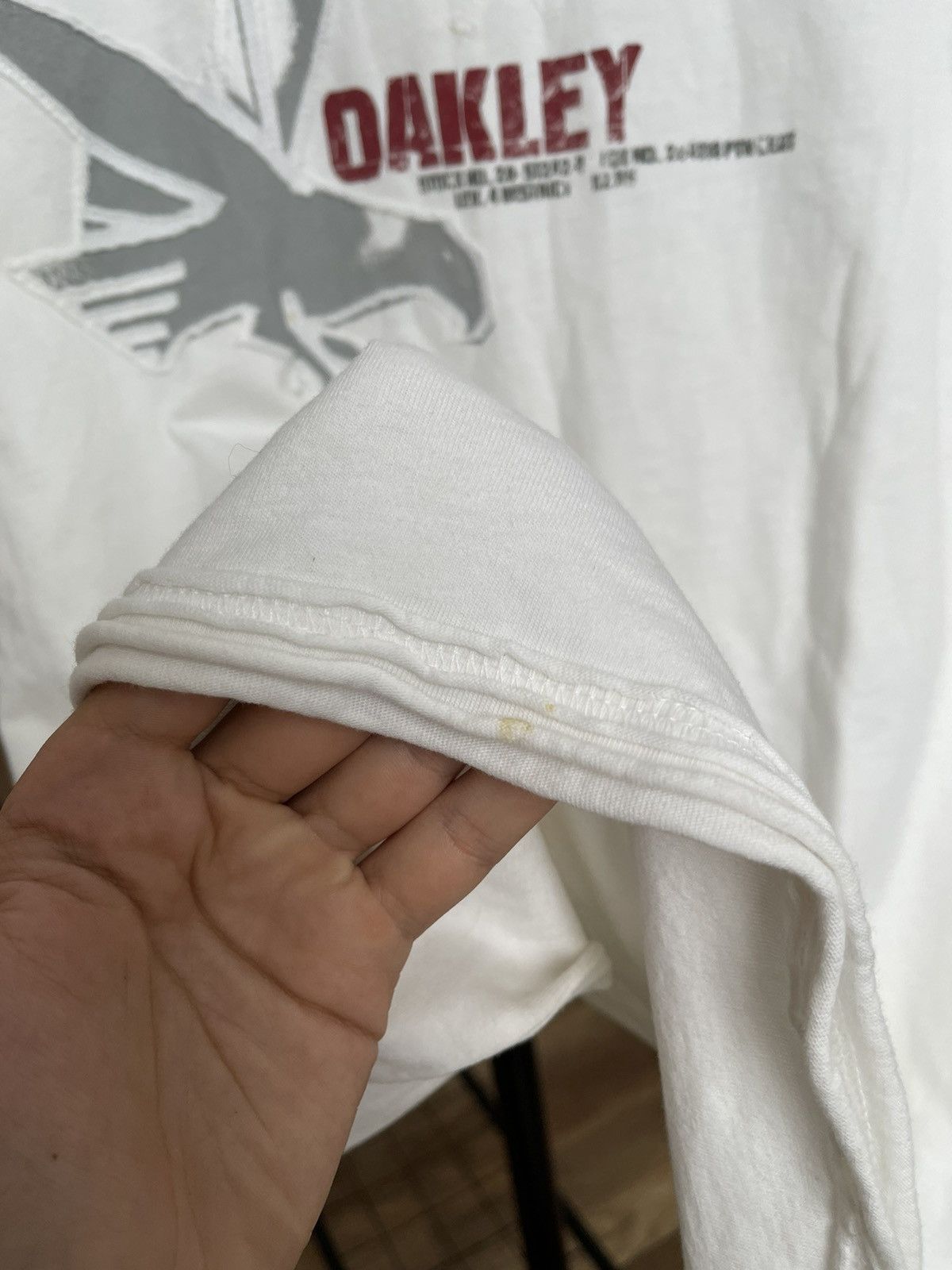Vintage Oakley Eagle Vintage T-Shirt Tee Size US XXL / EU 58 / 5 - 12 Thumbnail