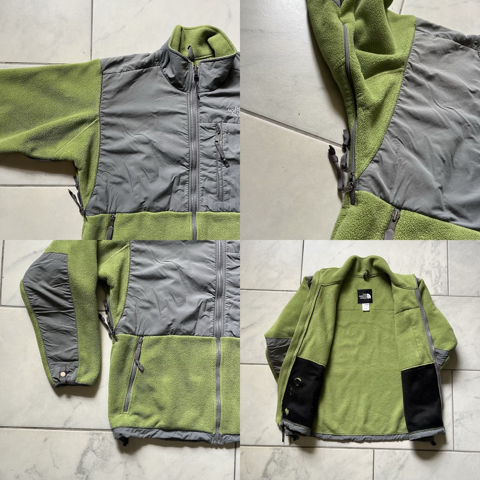 The North Face North Face Polartec Jacket Large Green Womens Fleece Full Zip Embroidered Logo Knit Pullover Size L / US 10 / IT 46 - 8 Thumbnail