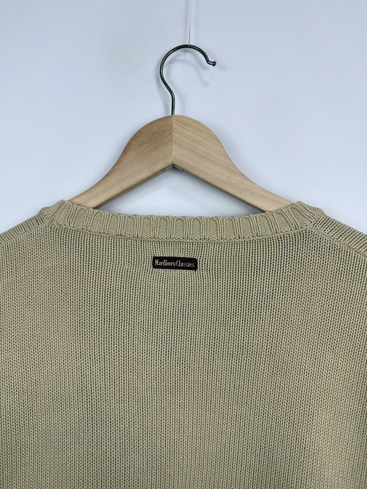 Marlboro 🇺🇸 Vintage 90s Marlboro Classics Knit Sweaters Rare Retro Size US XXL / EU 58 / 5 - 9 Thumbnail