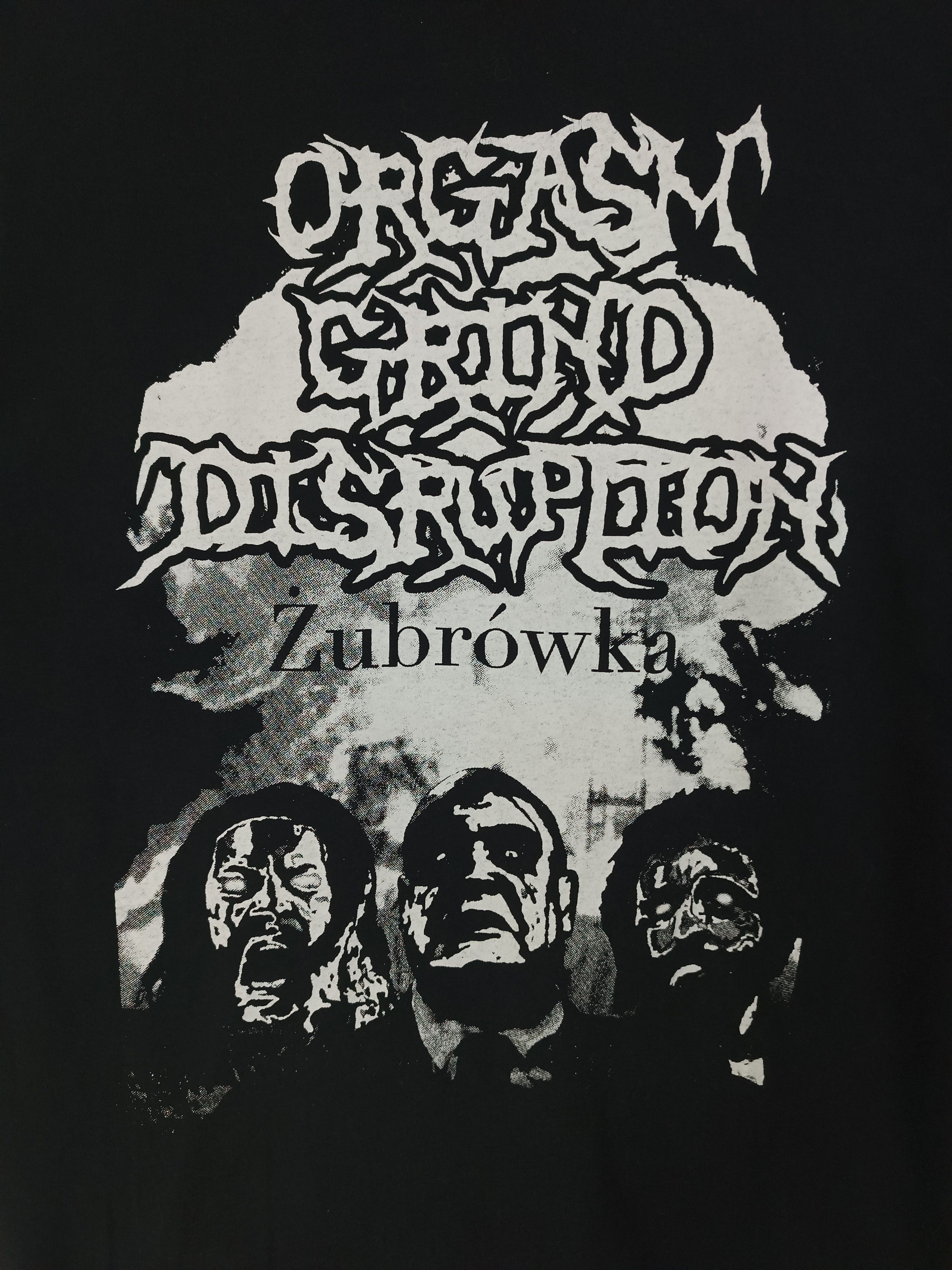 Band Tees VINTAGE Y2K ORGASM GRIND DISRUPTION JAPAN GRINDCORE METAL Ts Size US S / EU 44-46 / 1 - 10 Thumbnail
