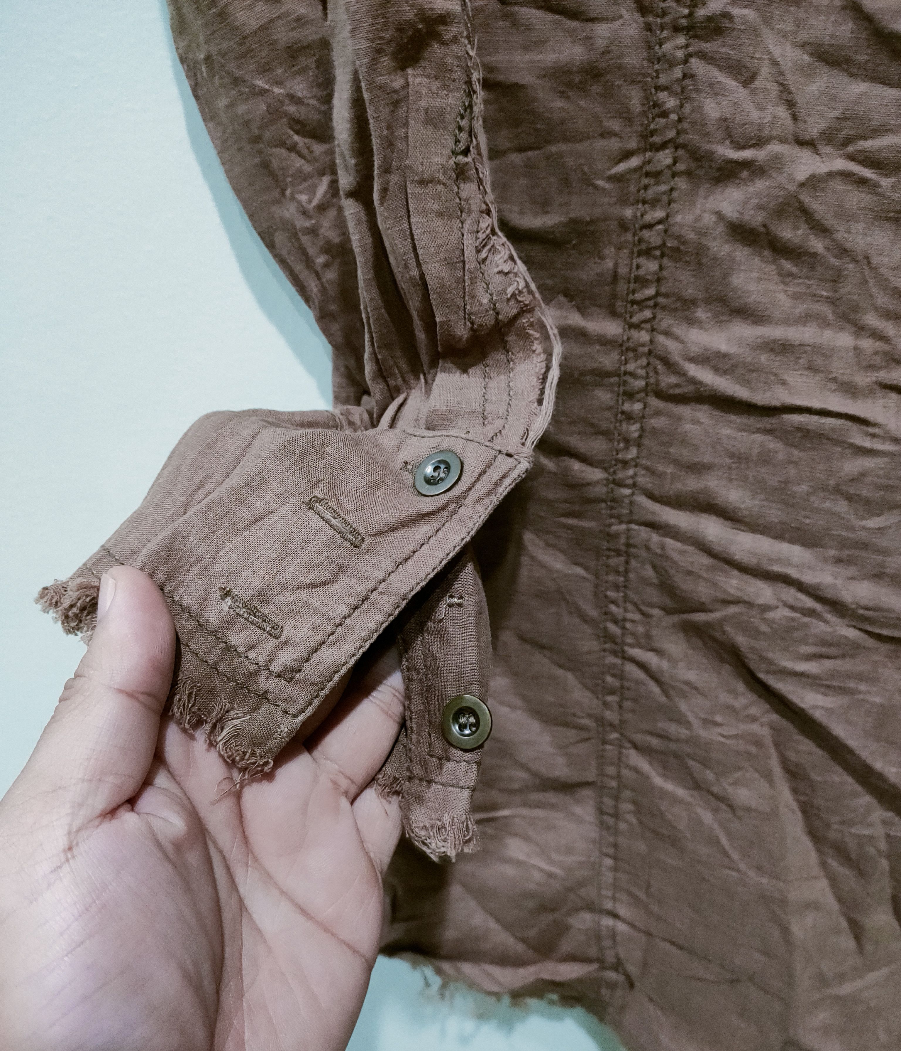 If Six Was Nine 🔥Vintage G.O.A Shirt Military Japanese Brand 🔥 Size S / US 4 / IT 40 - 7 Thumbnail
