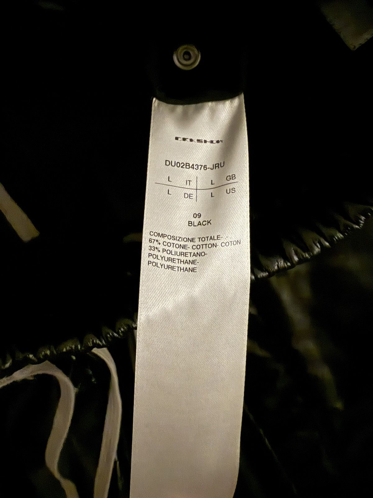 Rick Owens Rick Owens Pleather Creatch Cargo Pants Size US 33 - 2 Thumbnail