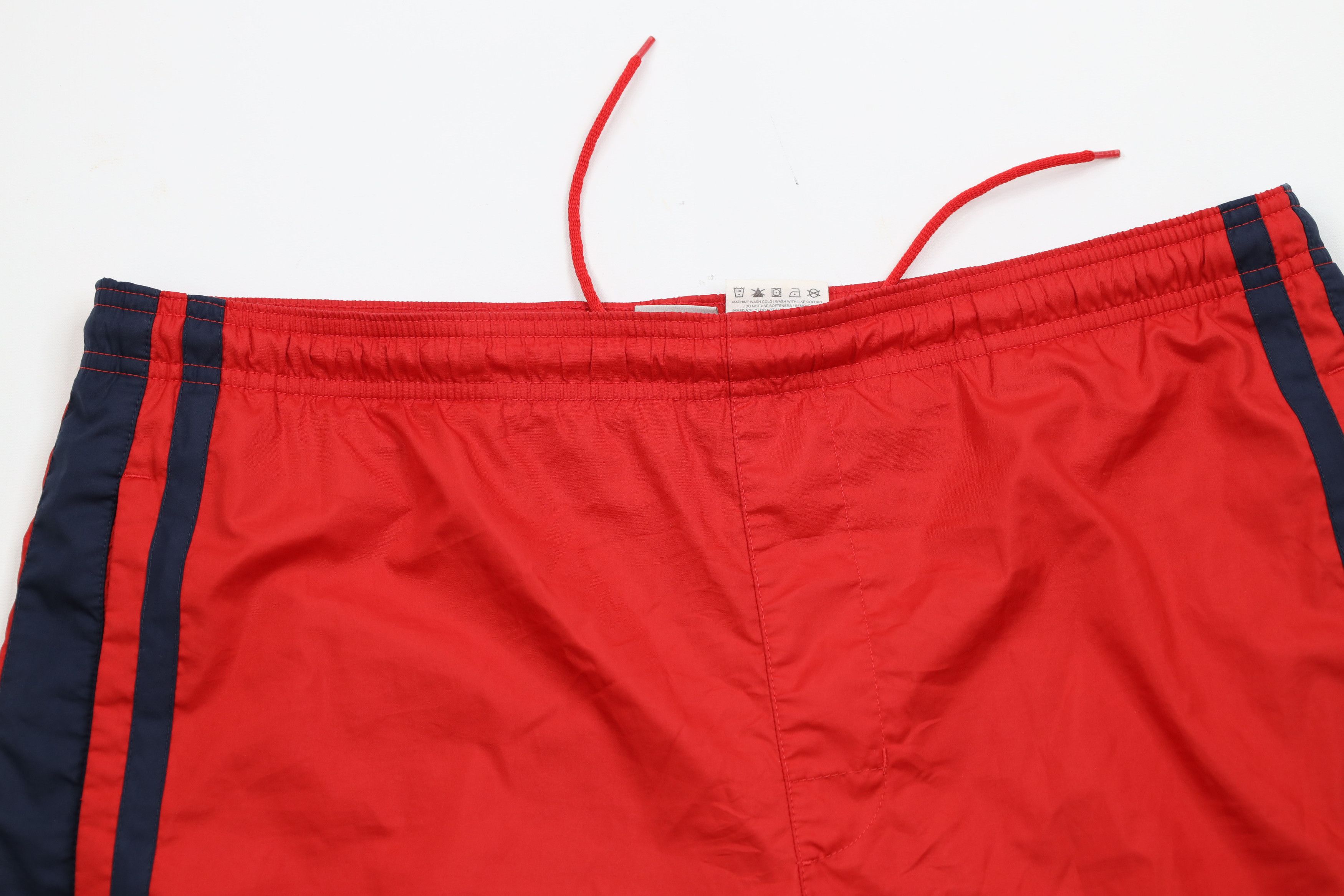 Nike AS IS Vintage Y2K Nike Mini Swoosh Striped Lined Shorts Size US 34 / EU 50 - 2 Thumbnail