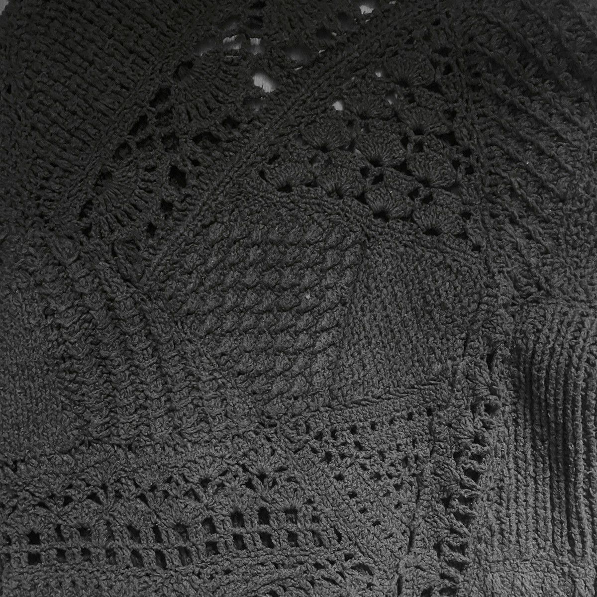 Number (N)ine number (n)ine aw03 ‘touch me i’m sick’ grunge knit cardigan Size US L / EU 52-54 / 3 - 6 Thumbnail