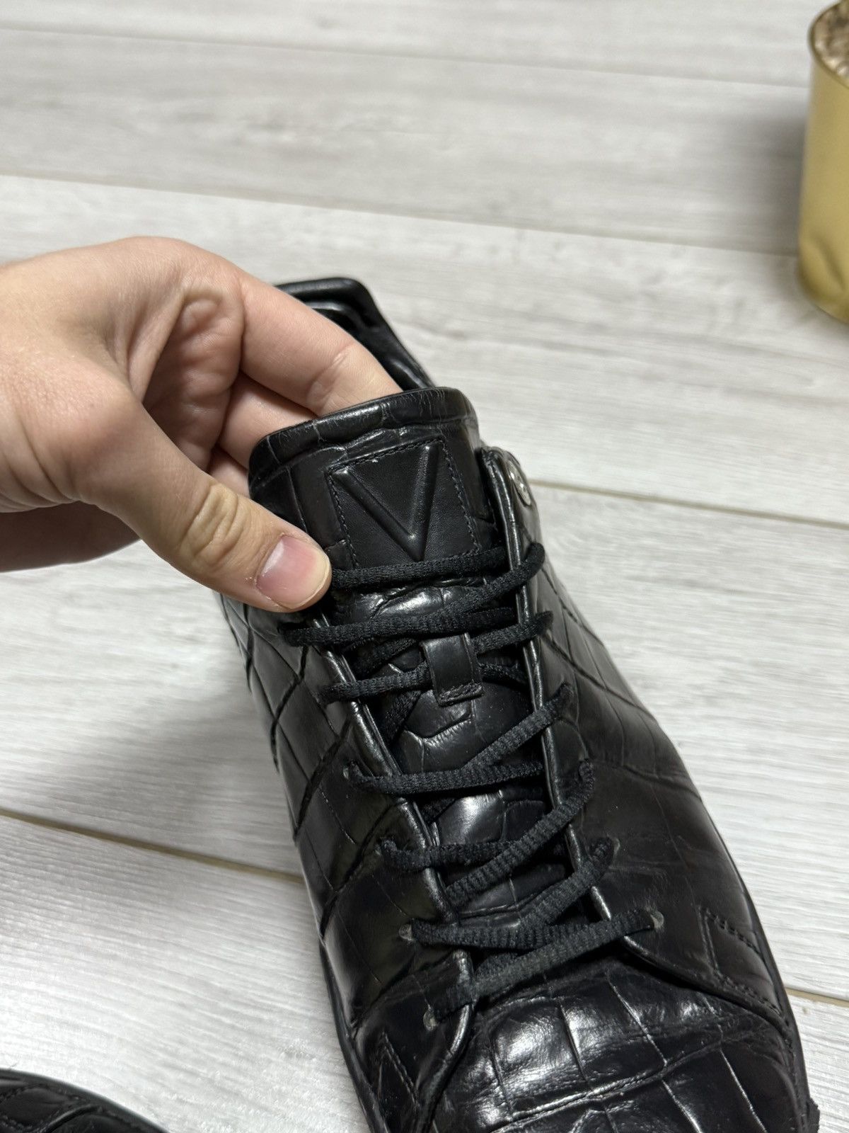 Louis Vuitton LV Louis Vuitton leather trainers shoes sneakers Size US 8.5 / EU 41-42 - 5 Thumbnail