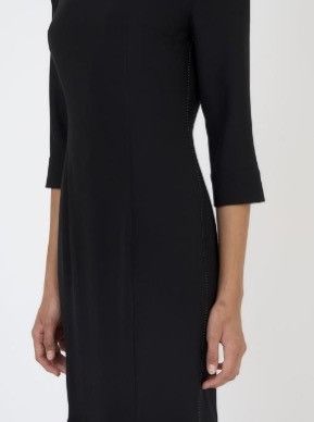 Marni o1f1d3z0326 Midi Dress in Black Size M / US 6-8 / IT 42-44 - 3 Thumbnail