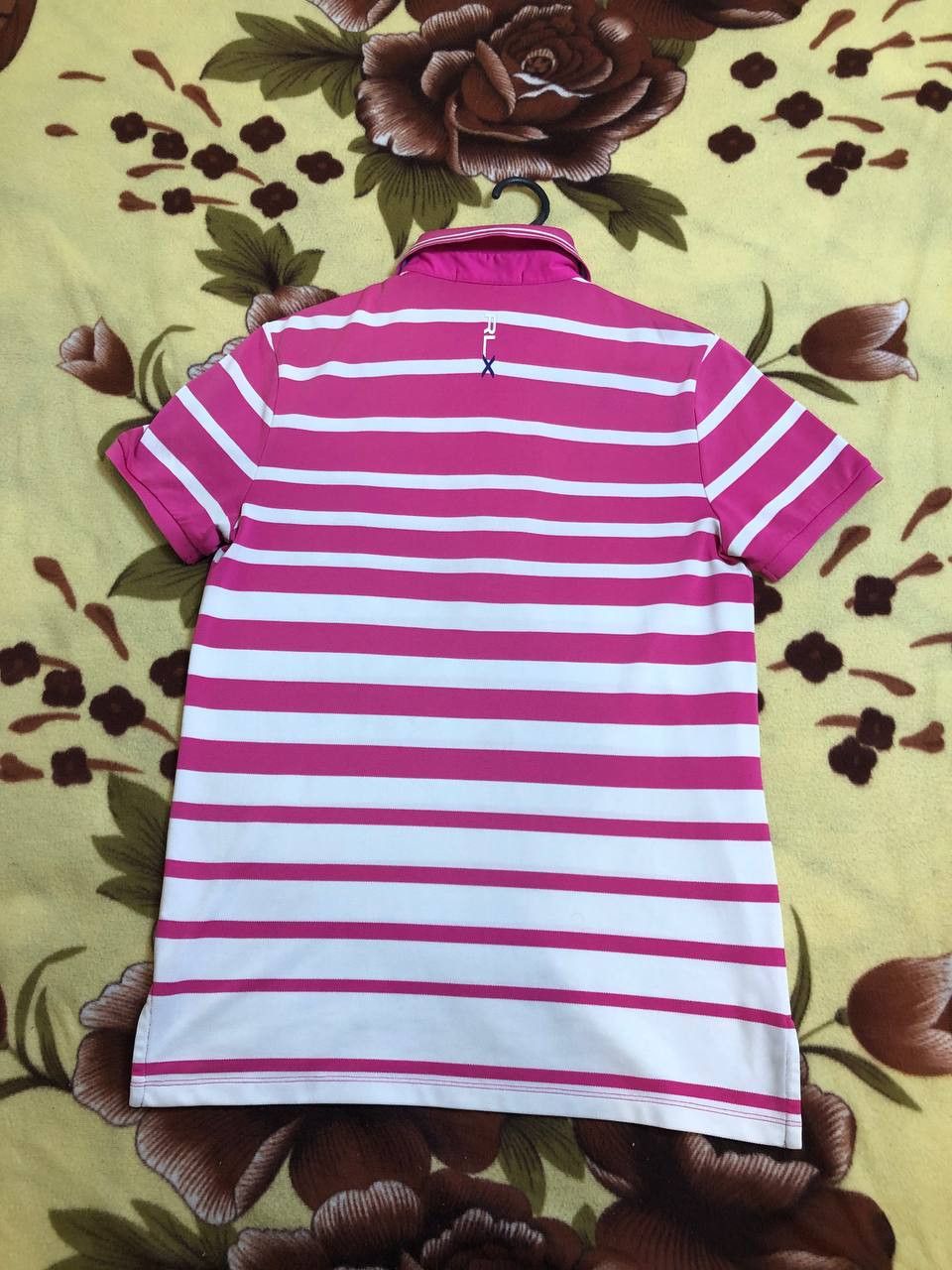 RLX Ralph Lauren RLX Ralph Lauren striped Short Sleeve Pink Shirt polo Size US M / EU 48-50 / 2 - 15 Thumbnail