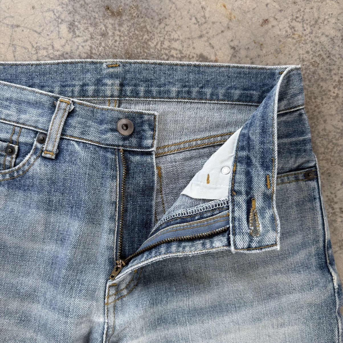 Uniqlo Vintage JAPAN S001 faded jeans pants Size US 29 - 7 Thumbnail