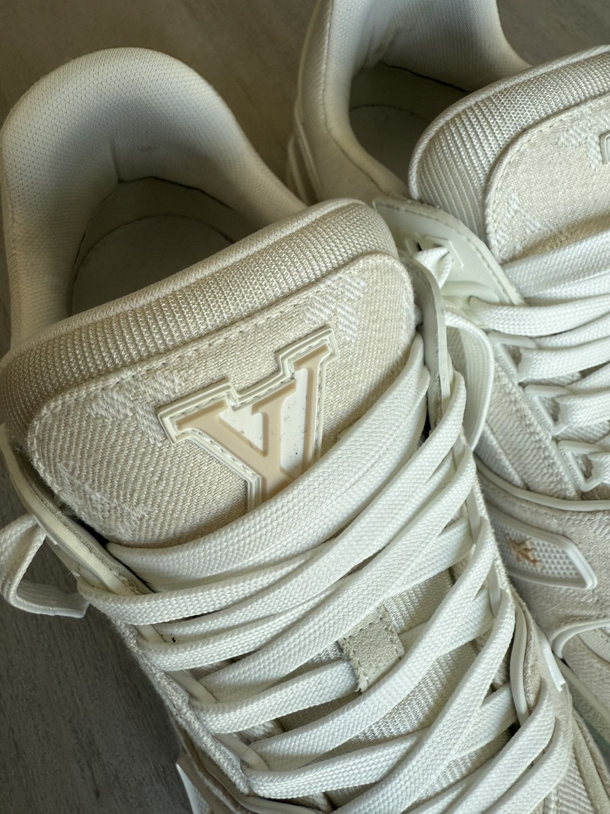 Louis Vuitton LV Trainers Denim Monogram size LV8.5 Size US 8.5 / EU 41-42 - 8 Thumbnail