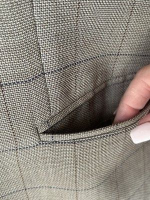 Emporio Armani EMPORIO ARMAN blazer Designer Womens RRP A$1599 y2k Size L / US 10 / IT 46 - 4 Thumbnail