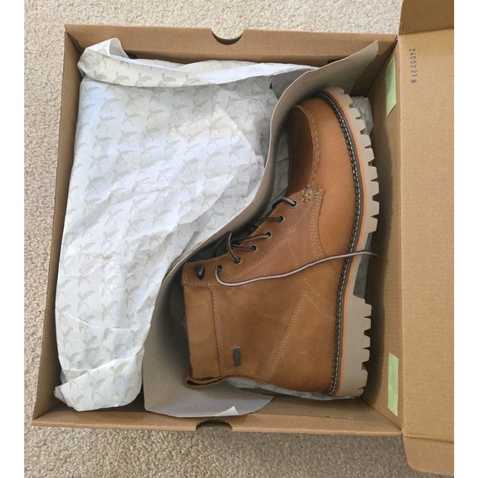Eddie Bauer VINTAGE not applicable: Eddie Bauer Severson Brown Leather Lace Up Moc Boots Men US 13 Brown Leather Lace Up Moc Boots Men US 13 Size US 13 / EU 46 - 3 Thumbnail