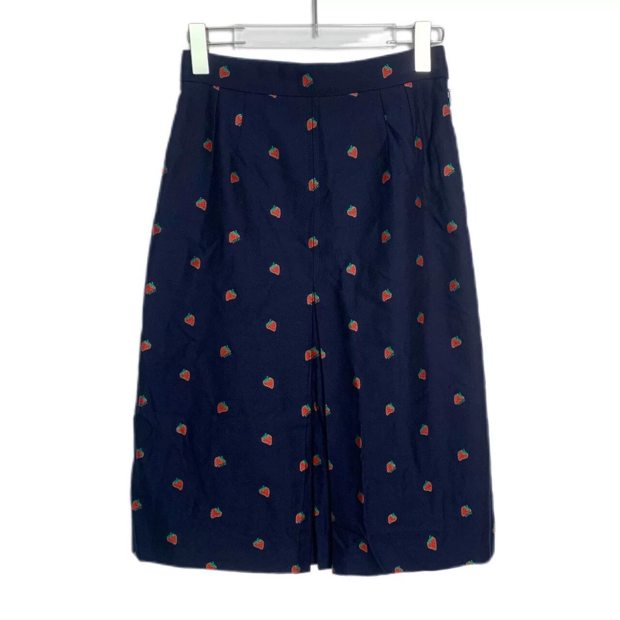 Gucci Gucci Double G Strawberry Embroidered Skirt Size US 38 / EU 54 - 1 Thumbnail