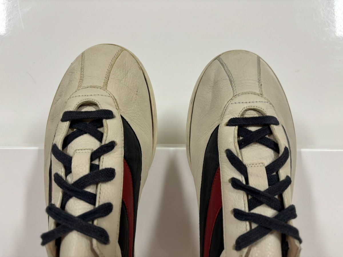 Designer × Gucci × Paolo Gucci FALACER Web Hebron Leather Stripe Low-Top Sneakers Trainers Size US 7.5 / EU 40-41 - 22 Thumbnail