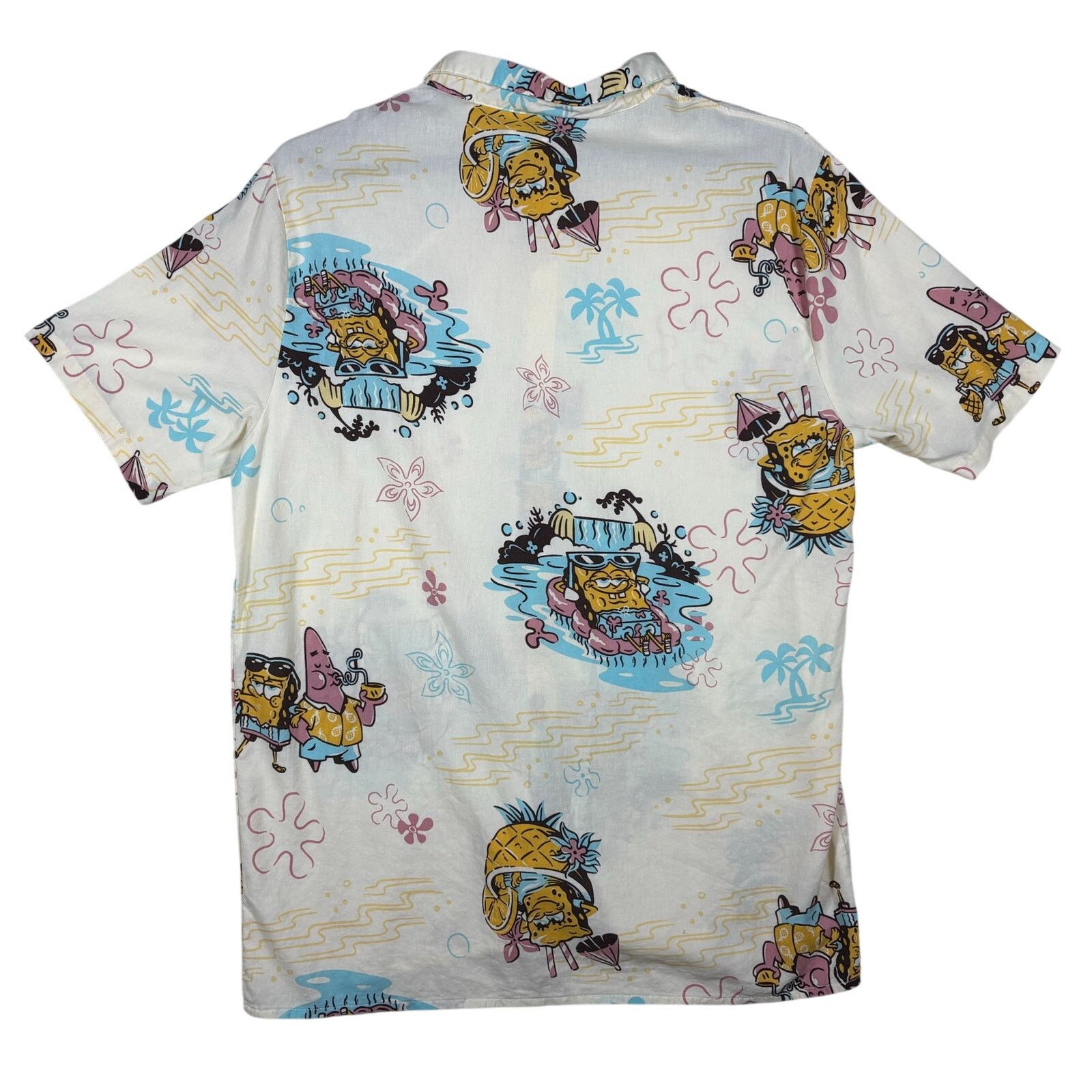 Nickelodeon SpongeBob SquarePants Nickelodeon Button Up Shirt Size US L / EU 52-54 / 3 - 10 Thumbnail
