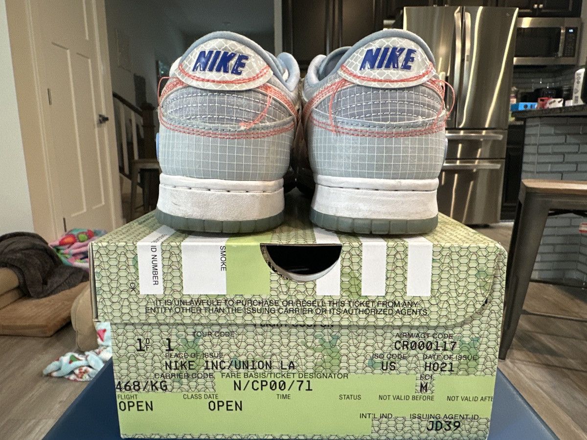 Nike Union LA x Dunk low passport pack - Argon Size US 7.5 / EU 40-41 - 6 Thumbnail