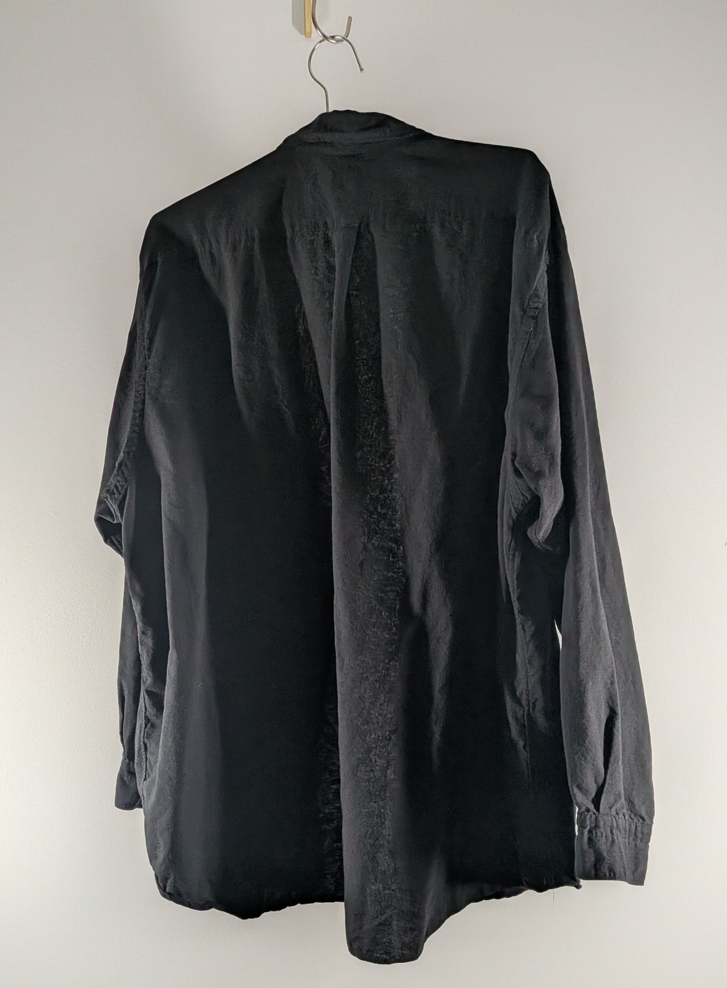 Comoli Comoli Khadi Button Up Shirt Black Size US M / EU 48-50 / 2 - 2 Thumbnail