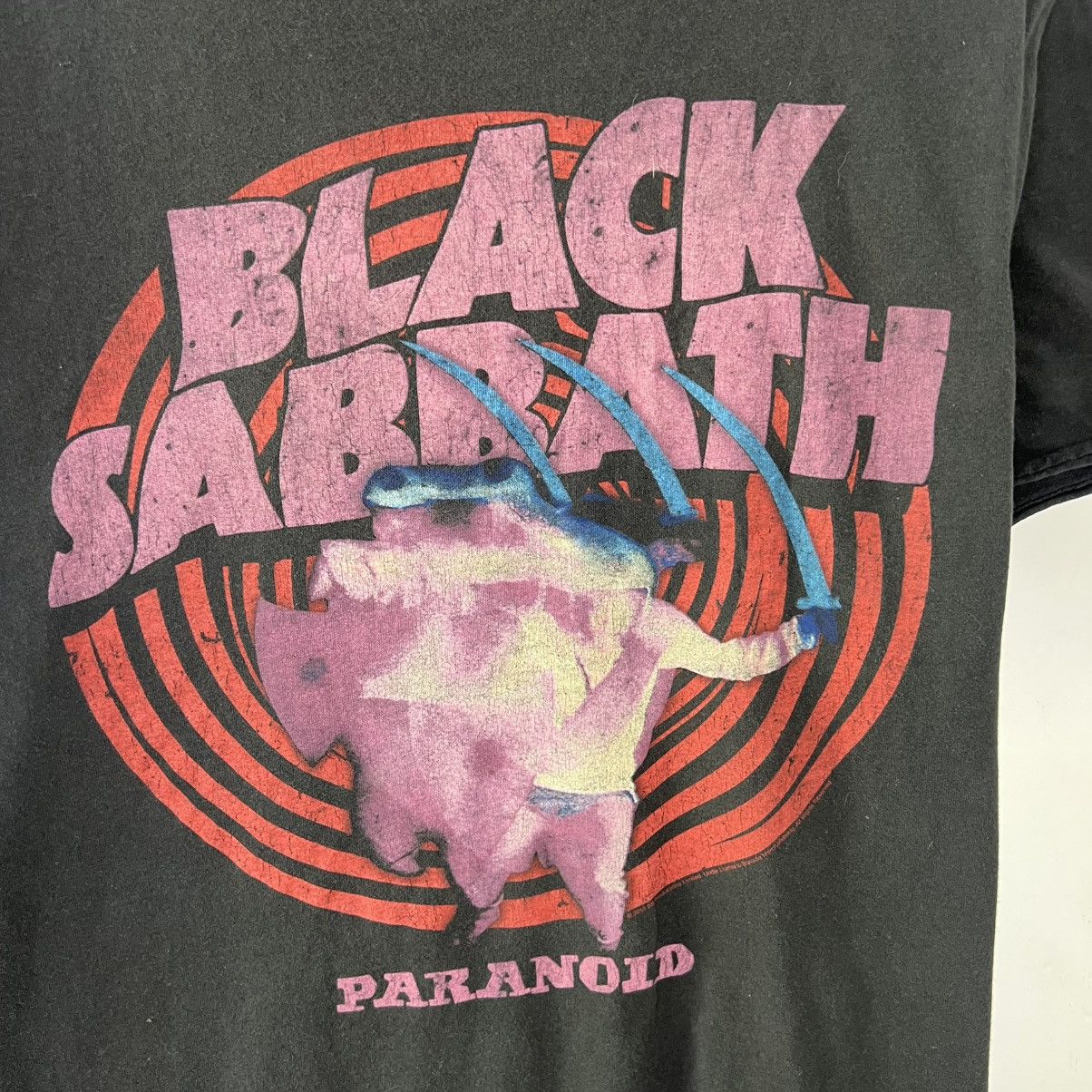 Black Sabbath Vintage Black Sabbath Ozzy Osborne Rock Band T-Shirt Size US L / EU 52-54 / 3 - 3 Thumbnail