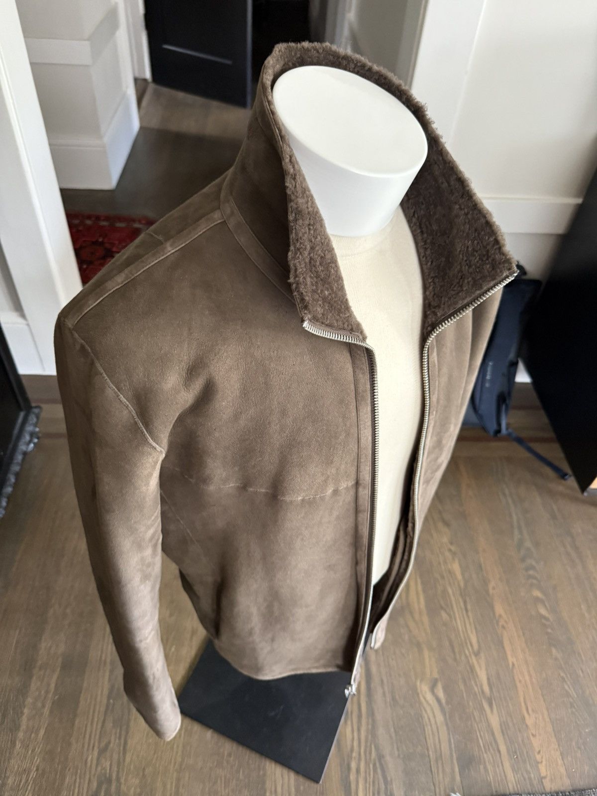 Rag & Bone Rag & Bone Large Chocolate Brown Shearling Size US L / EU 52-54 / 3 - 3 Thumbnail