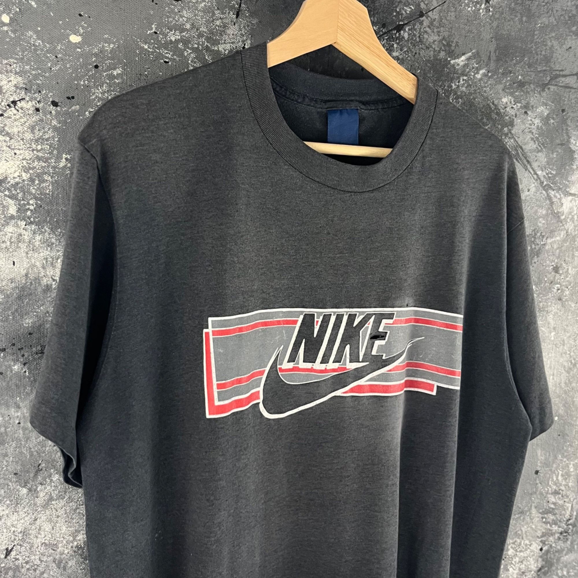 Nike × Vintage Vintage 80’s Nike shirt Size US L / EU 52-54 / 3 - 2 Thumbnail