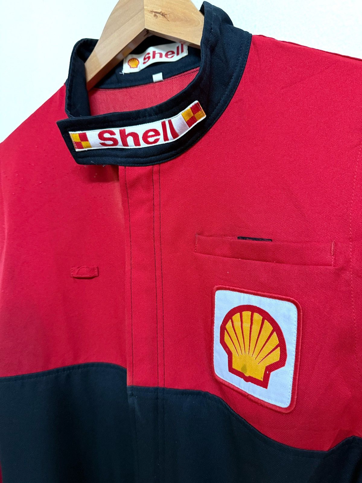 Vintage Vintage Shell Racing Technical Workwear Coverall Size US 34 / EU 50 - 3 Thumbnail