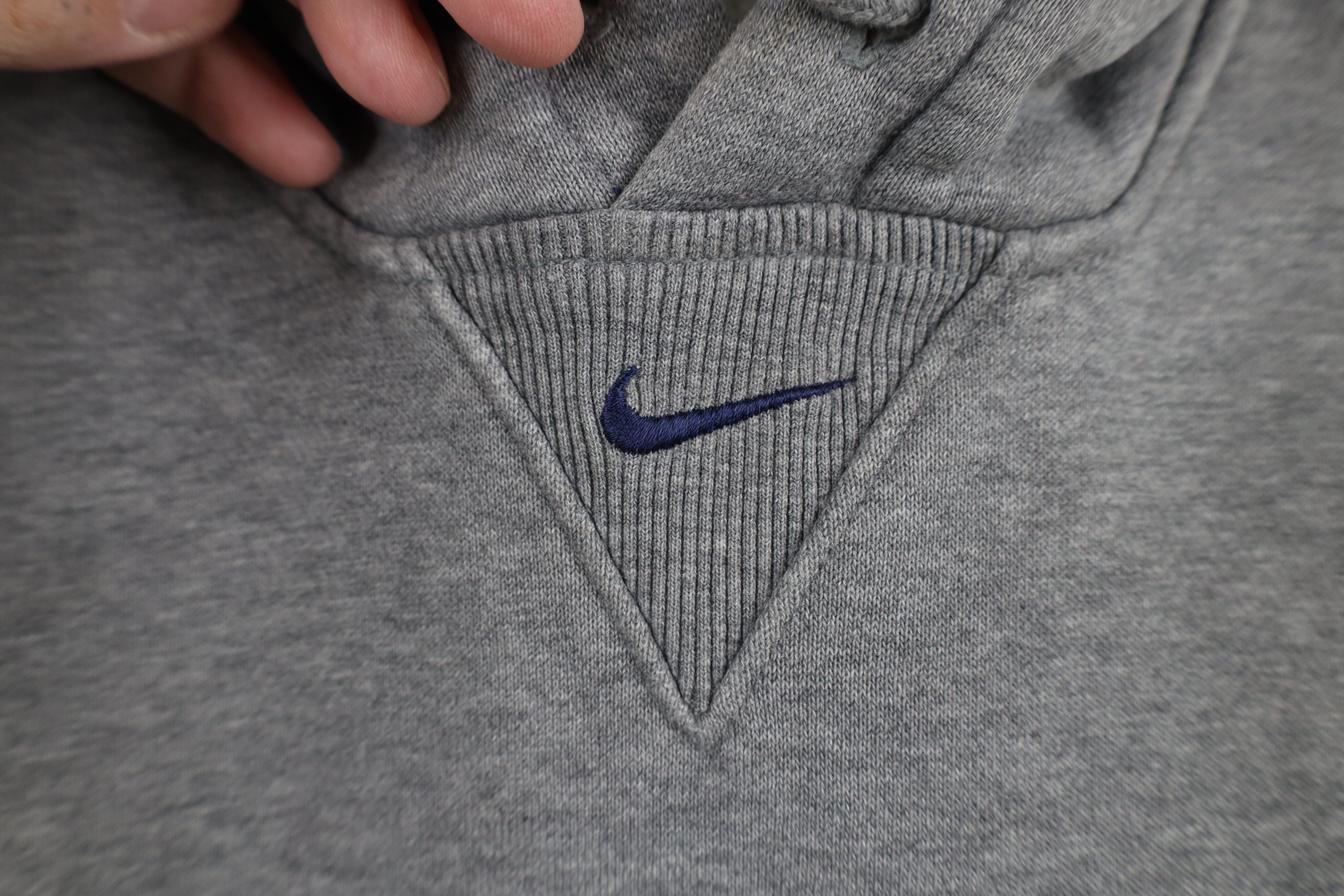 Nike × Vintage Vintage Nike Swoosh University of Michigan Football Hoodie Size US M / EU 48-50 / 2 - 5 Thumbnail