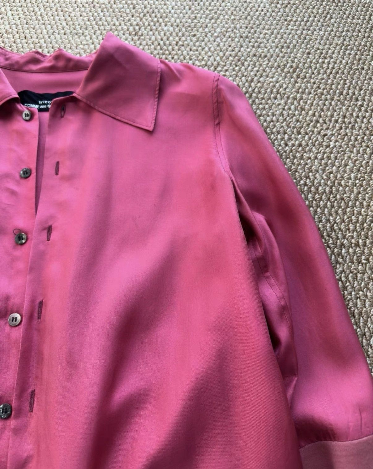 Comme des Garcons COMME des GARÇONS Satin Panel Shirt K23 Size S / US 4 / IT 40 - 6 Thumbnail