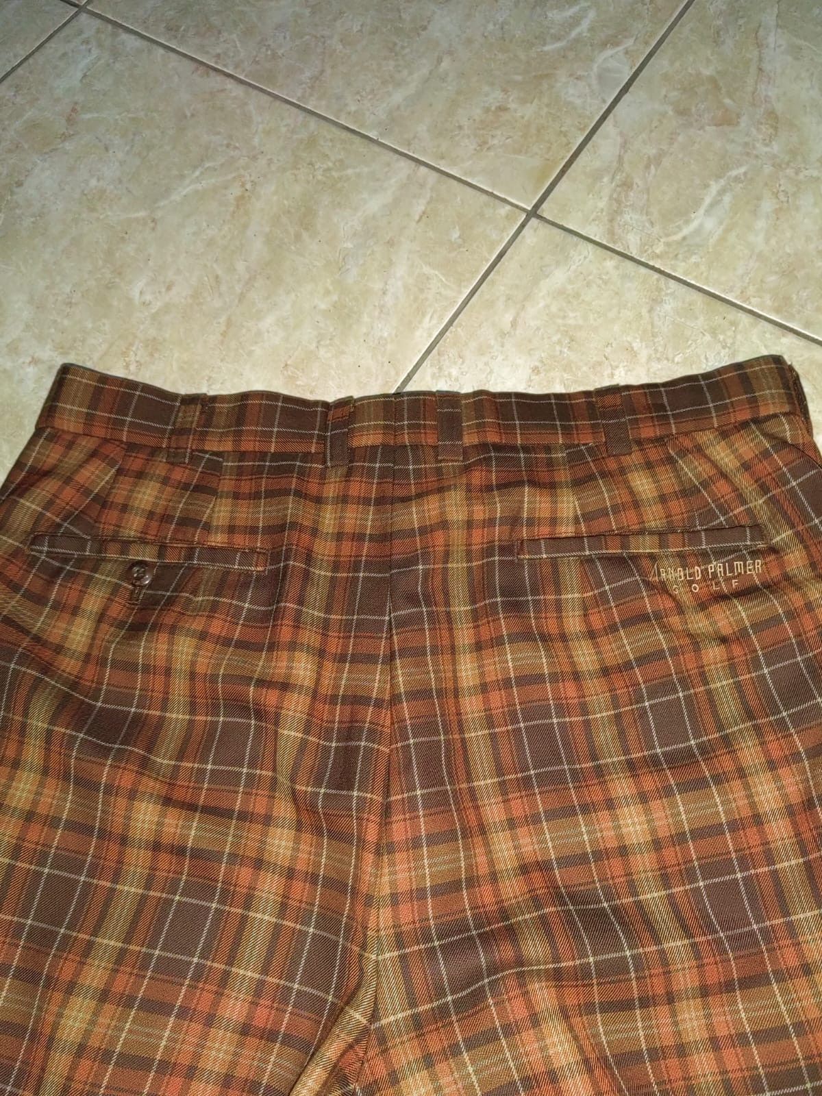 Vintage Arnold palmer wool tartan golf pants Size US 36 / EU 52 - 3 Thumbnail
