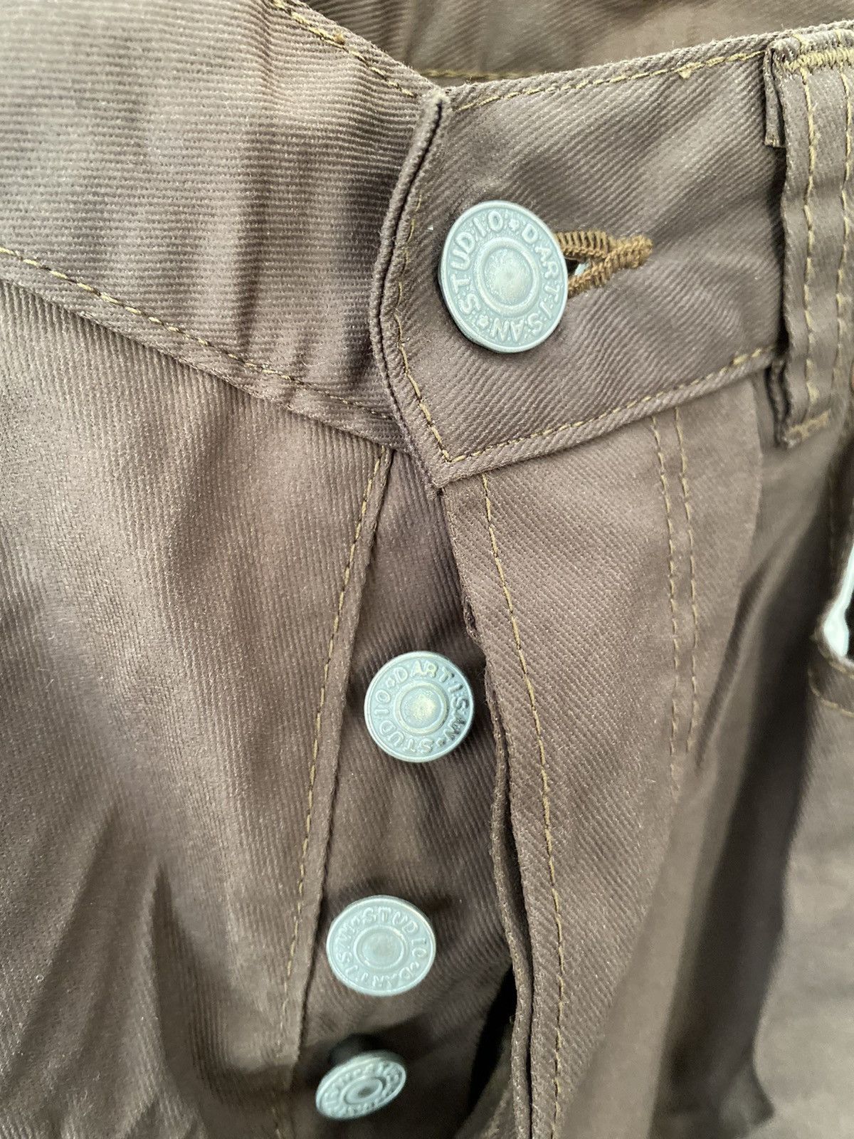Studio D'Artisan 1990s Brown lights Pants Size US 31 - 7 Thumbnail