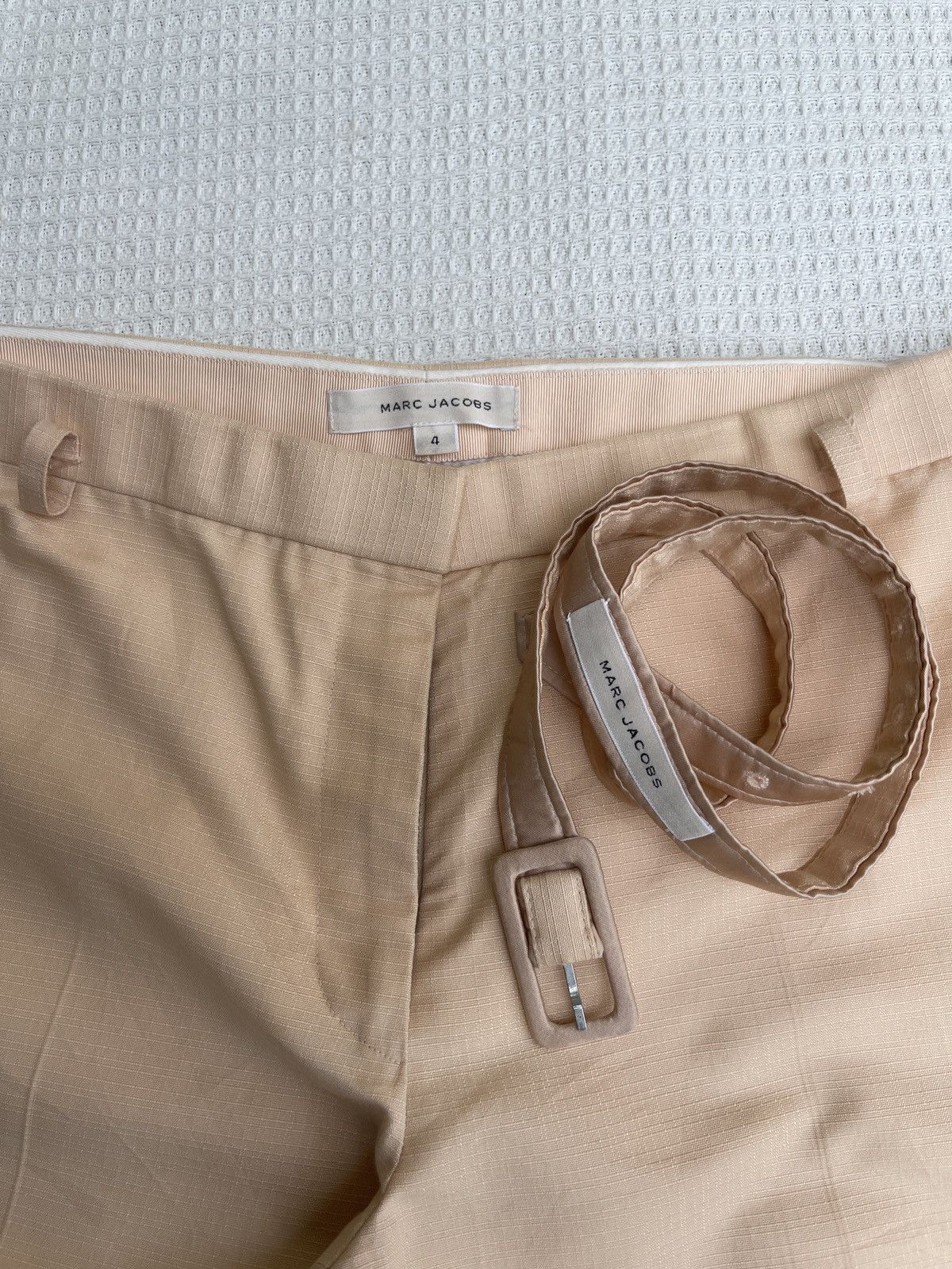 Marc Jacobs Rare🔥Combo Set Marc Jacobs Crop Pants & Belt Marc Jacobs Size 30" / US 8 / IT 44 - 1 Thumbnail