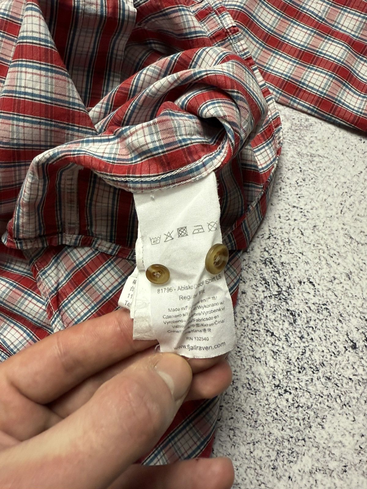 Fjallraven Fjallraven Shirt Long Sleeve Button Up Outdoor Gorpcore Size US M / EU 48-50 / 2 - 14 Thumbnail