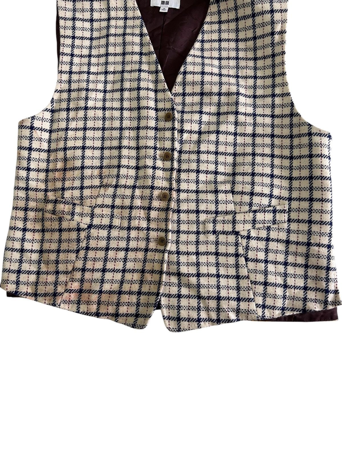 Designer × Uniqlo × Vintage UNIQLO X INES DE LA FRESSANGE Casual Button Vests Size US XL / EU 56 / 4 - 2 Thumbnail