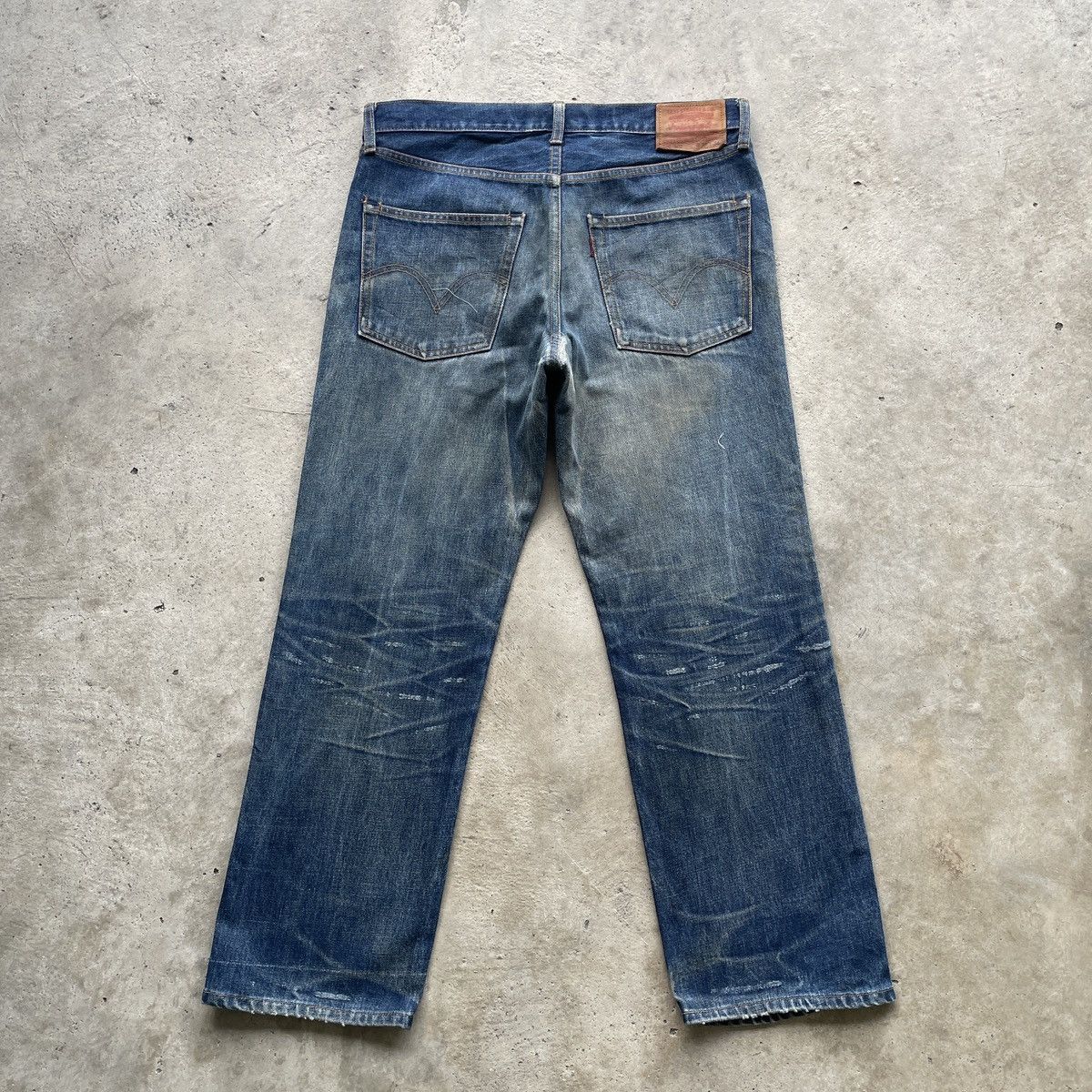 Vintage Vintage Levi’s 502 Rusty Jeans Denim Pants Faded W34 Size US 34 / EU 50 - 17 Thumbnail