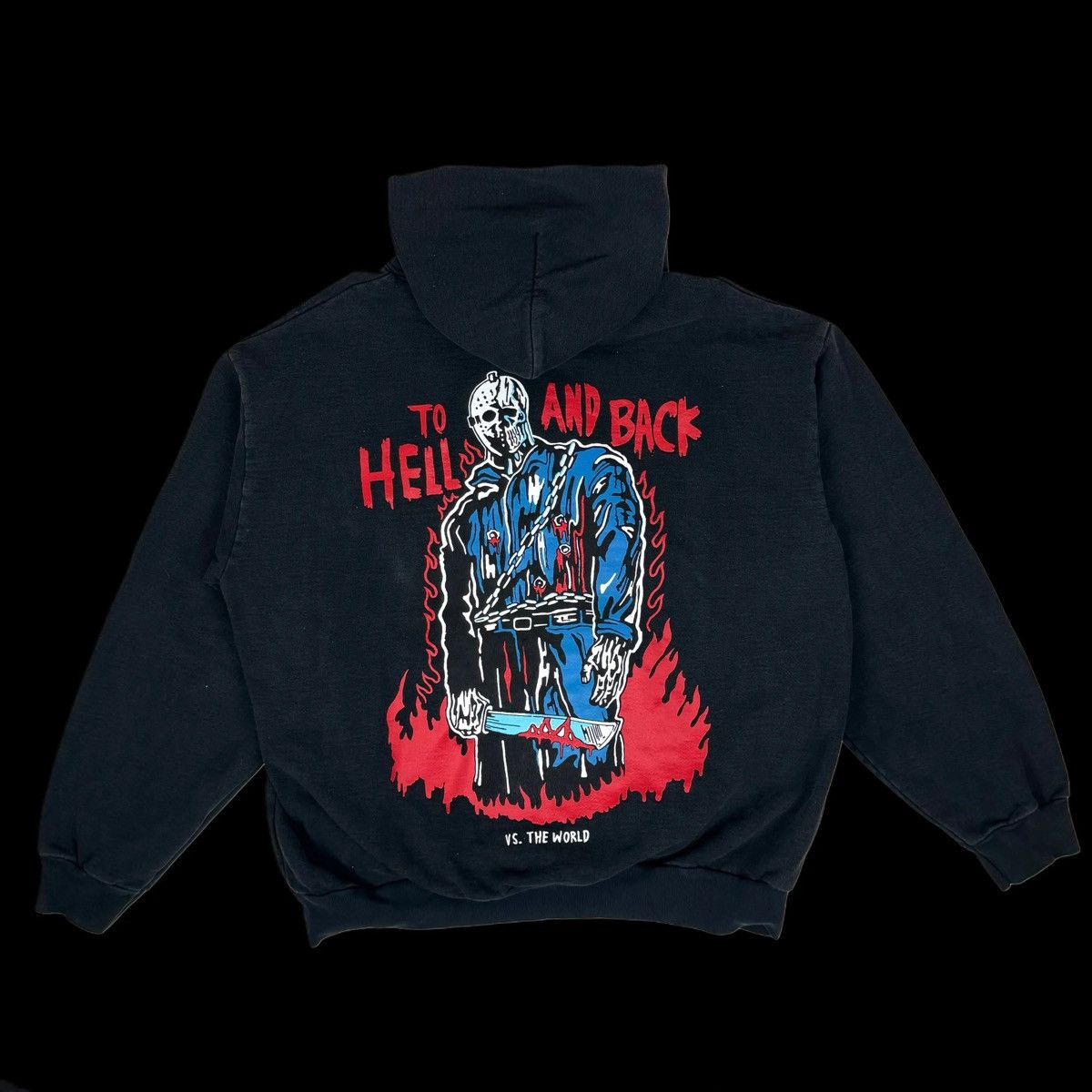 Warren Lotas Warren Lotas Hoodie - Hell and Back Hoodie - Stonewashed Size US L / EU 52-54 / 3 - 1 Thumbnail
