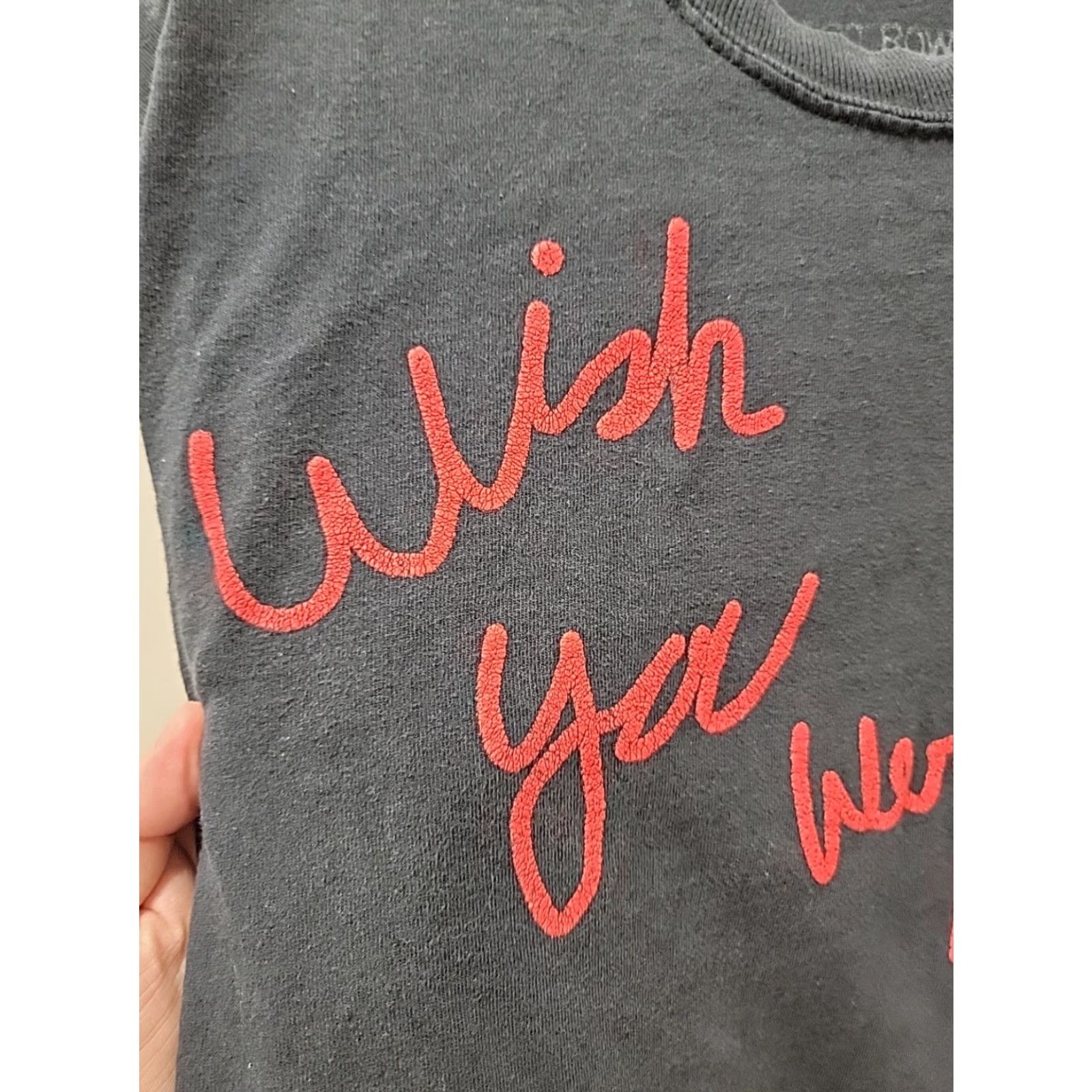 Travis Scott Travis Scott Astroworld Tour Wish You Were Here Men's M Black Graphic Tee Size US M / EU 48-50 / 2 - 3 Thumbnail