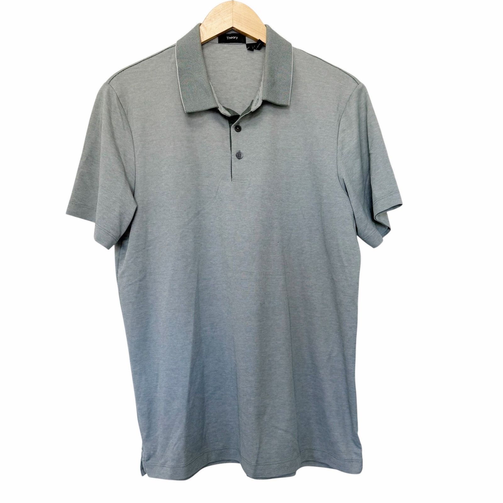 Theory Theory Atlas Pique Short Sleeve Polo Sz L Size US L / EU 52-54 / 3 - 2 Thumbnail