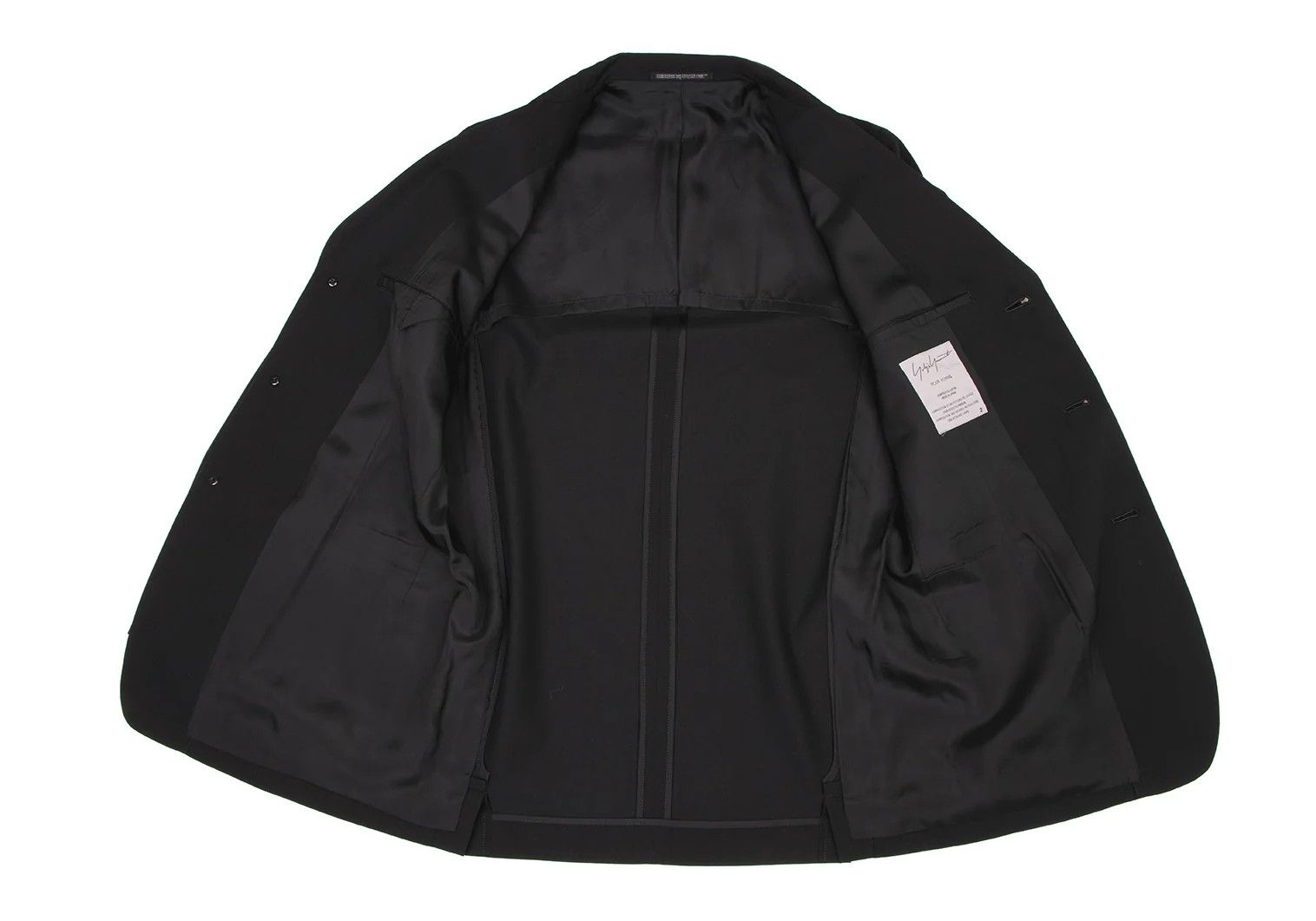 Yohji Yamamoto Yohji Yamamoto Wool Gabardine Embroidered Jacket Size US M / EU 48-50 / 2 - 11 Thumbnail