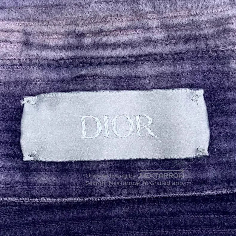 Dior Dior Purple lapel cotton zipper corduroy jacket Size US S / EU 44-46 / 1 - 6 Thumbnail