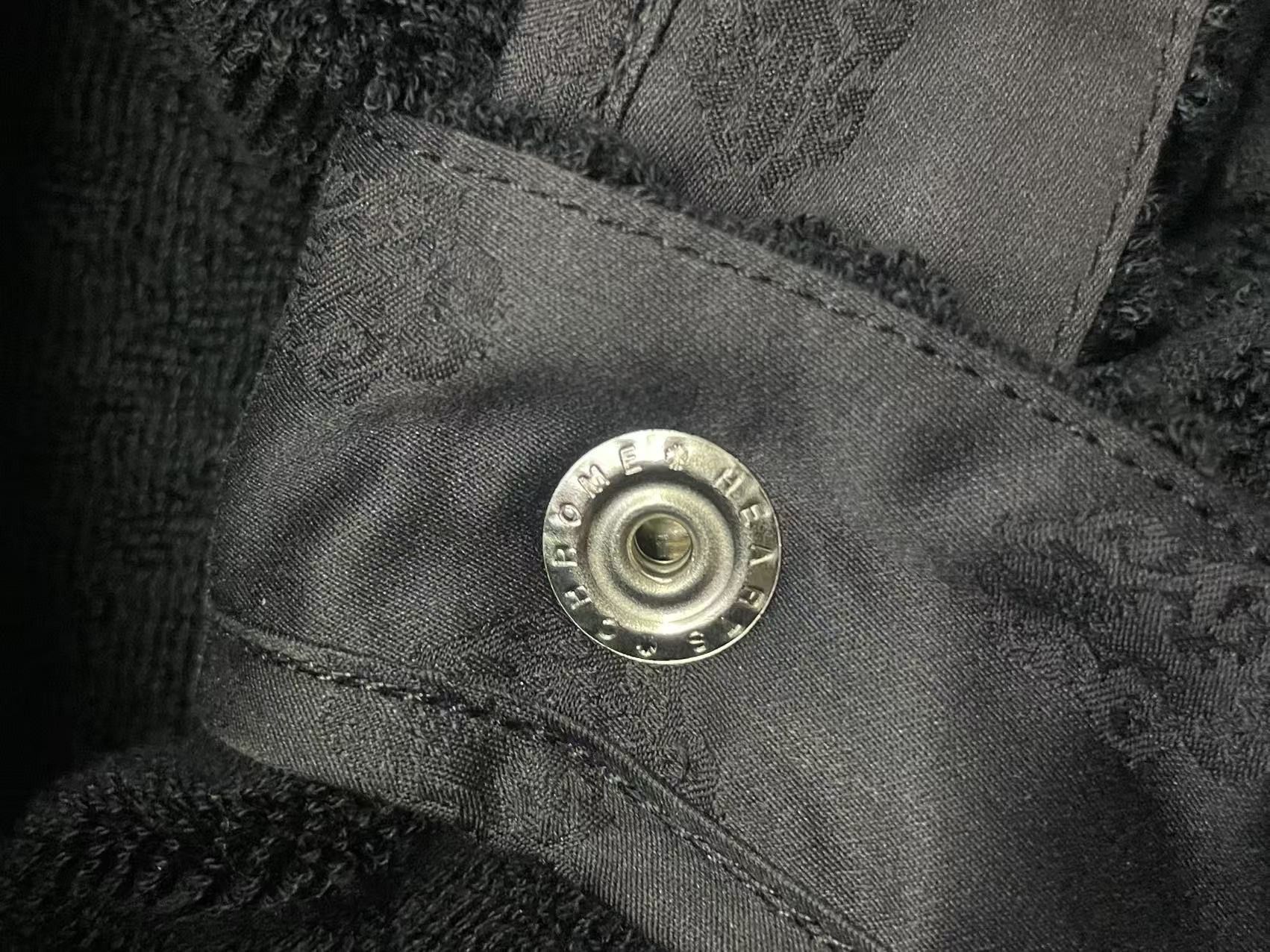 Chrome Hearts Chrome Hearts Black Terry Plus Monogram Short Sleeve Shirt Size US L / EU 52-54 / 3 - 8 Thumbnail