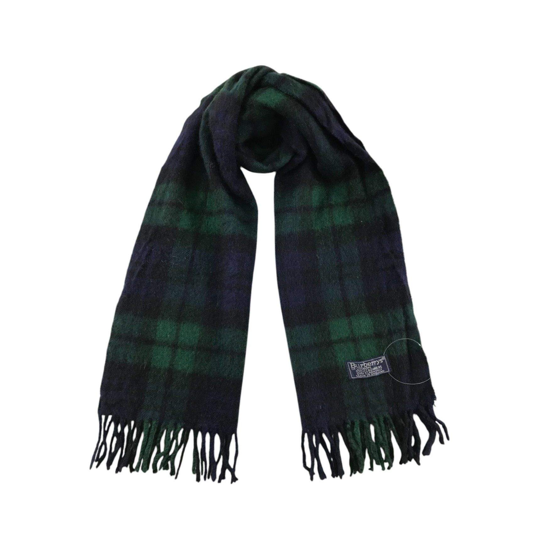 Burberry × Vintage Burberry Scarf / Muffler / Neckwear - WW1236 Size ONE SIZE - 1 Thumbnail